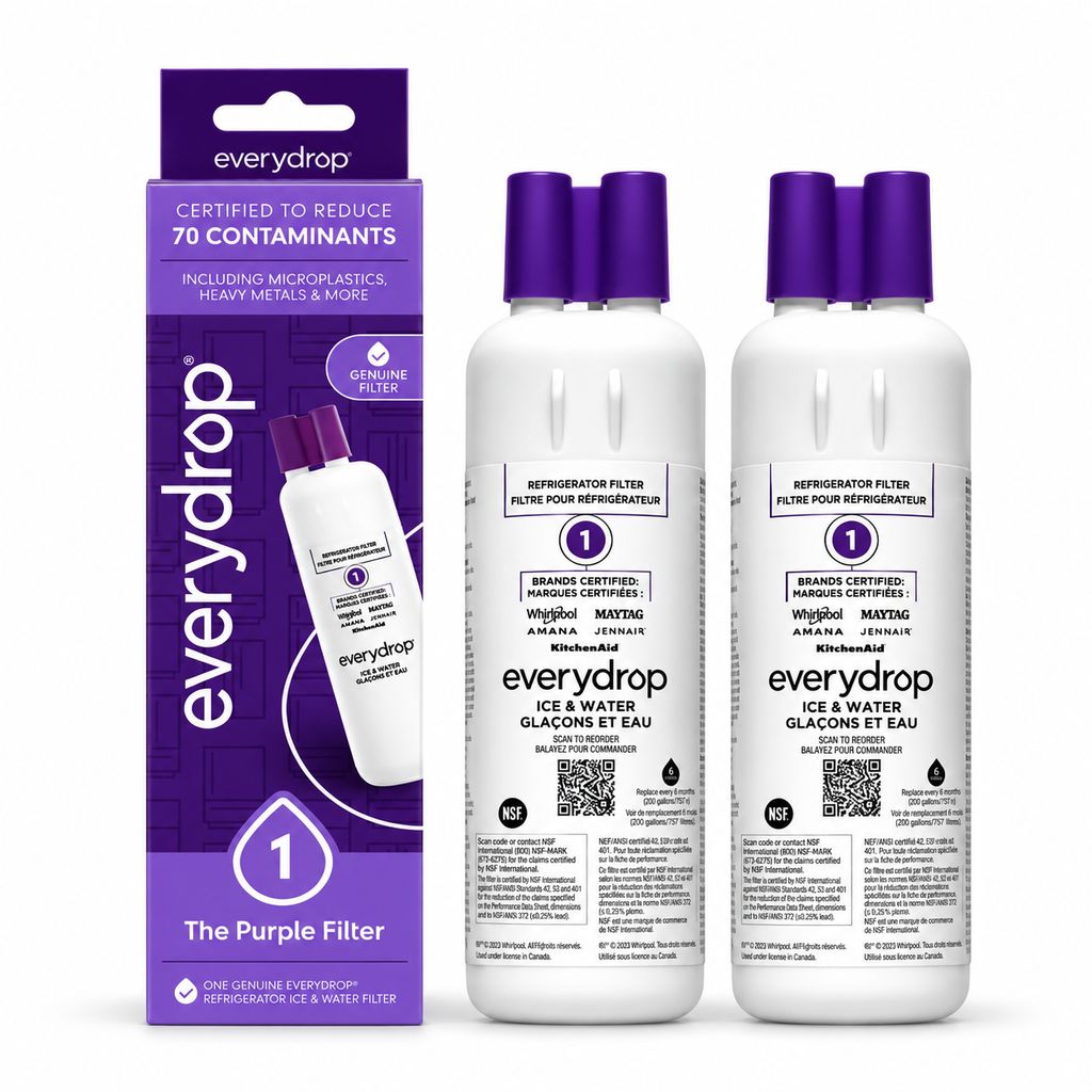 everydrop Refrigerator Water Filter 1 EDR1RXD1 – Genuine Whirlpool Filter
