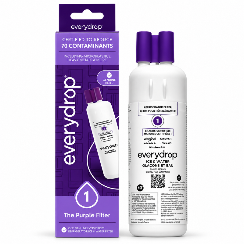 everydrop Refrigerator Water Filter 1 EDR1RXD1 – Genuine Whirlpool Filter